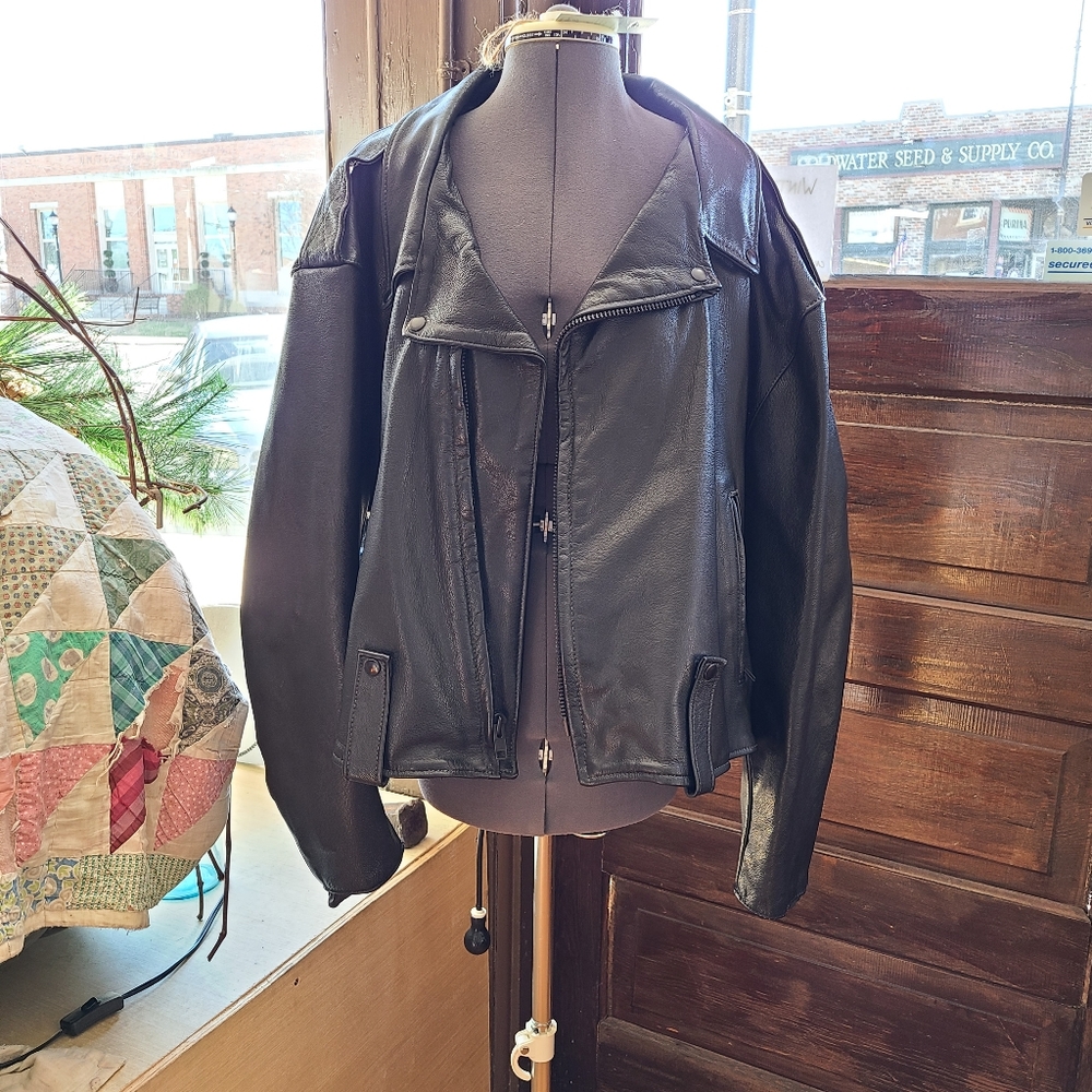 Pittsburgh leather jacket